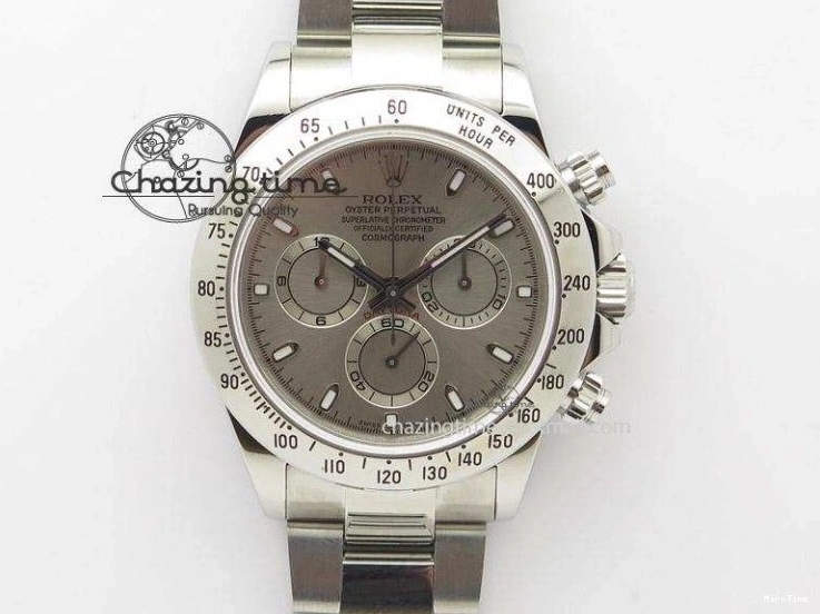 MiroTime 0506 Stretchable Daytona 116515 QF 1:1 Best Edition Black RG Dial on Oysterflex Rubber Strap SA 2273